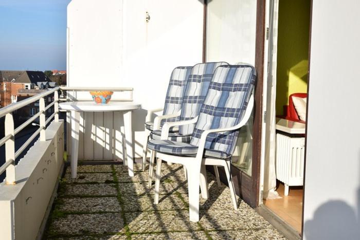 Geraeumiges 2-Zimmer-Appartement In Der 3. Etage Des Hauses. Westerland Kültér fotó