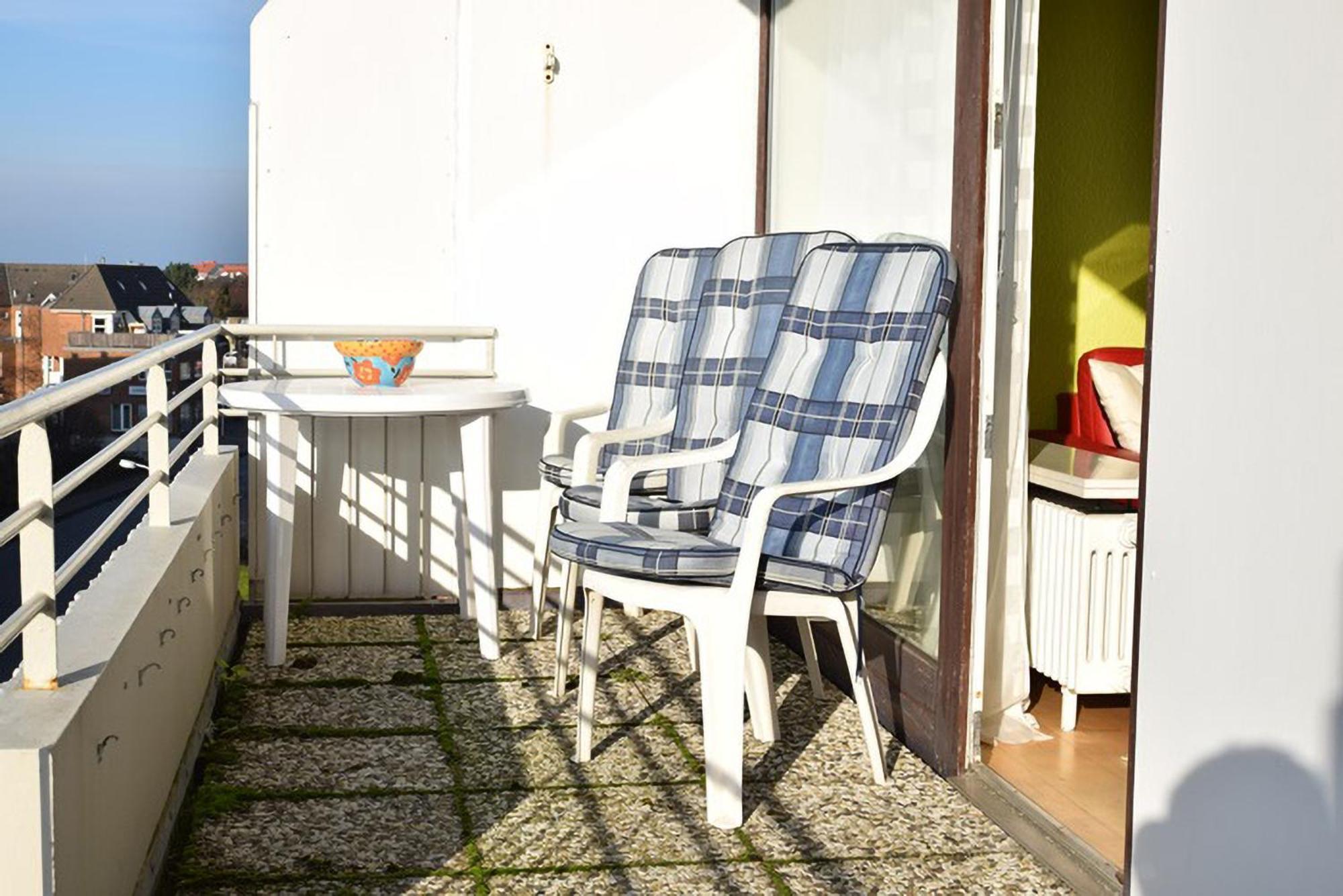 Geraeumiges 2-Zimmer-Appartement In Der 3. Etage Des Hauses. Westerland Kültér fotó