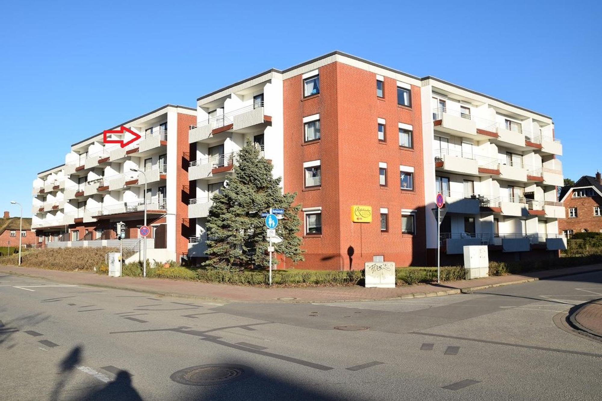 Geraeumiges 2-Zimmer-Appartement In Der 3. Etage Des Hauses. Westerland Kültér fotó